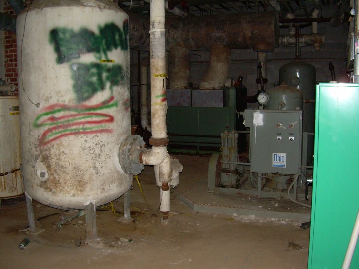 Basement - Old South Pittsburg Hospital in Tennessee