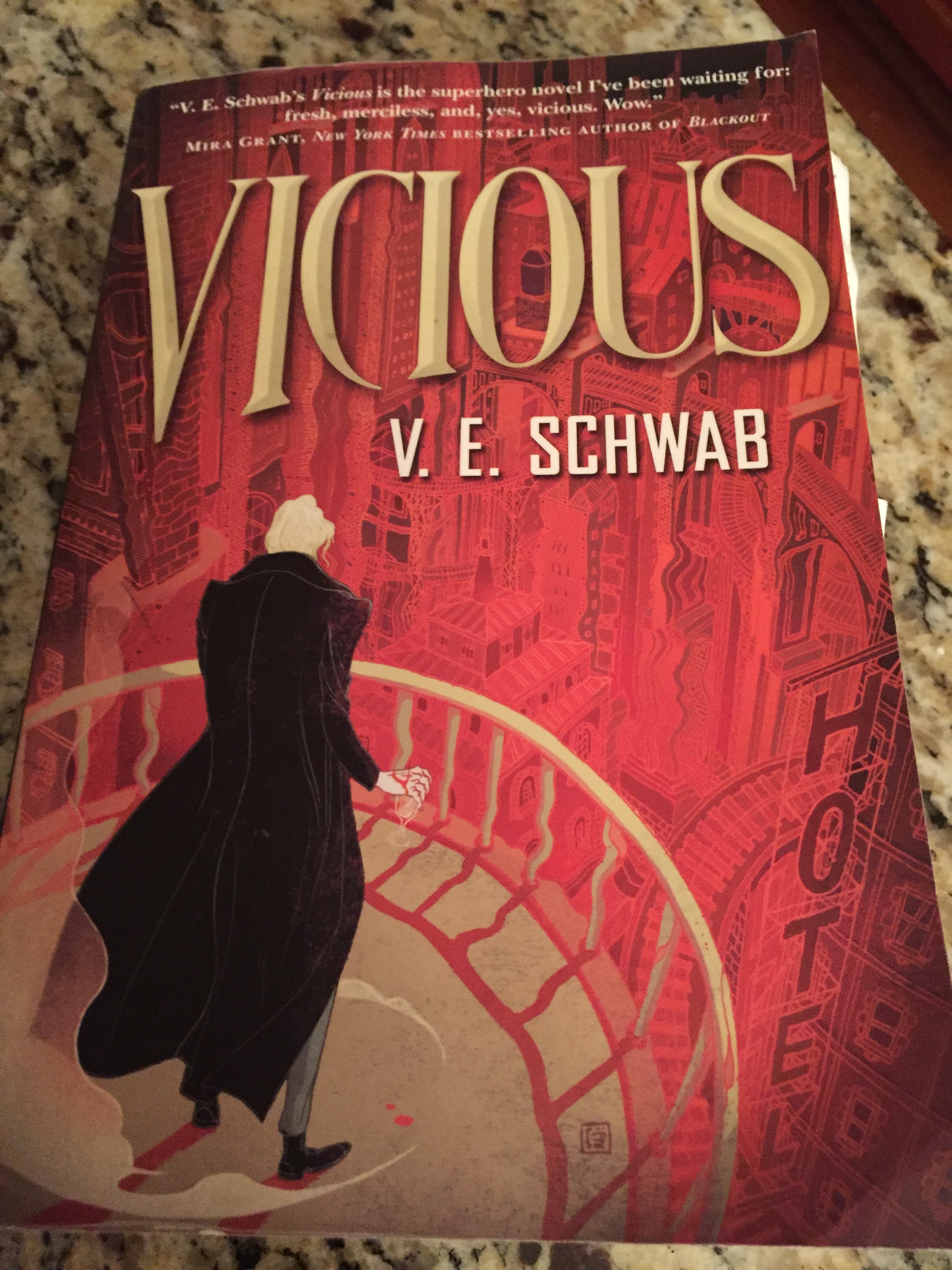 On My Bookshelf Vicious, by V.E. Schwab Jamie Davis Writes