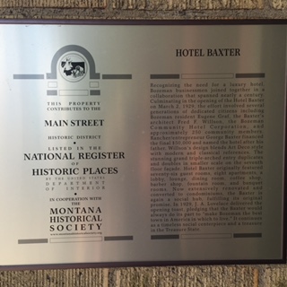 Baxter Hotel - Bozeman, MT